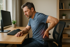 Selkäkipu istuessa? Näin voit helpottaa sitä heti