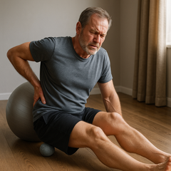 Iskiaskipujen helpotus: tehokkaat harjoitukset pallolla harjoituslukijalle