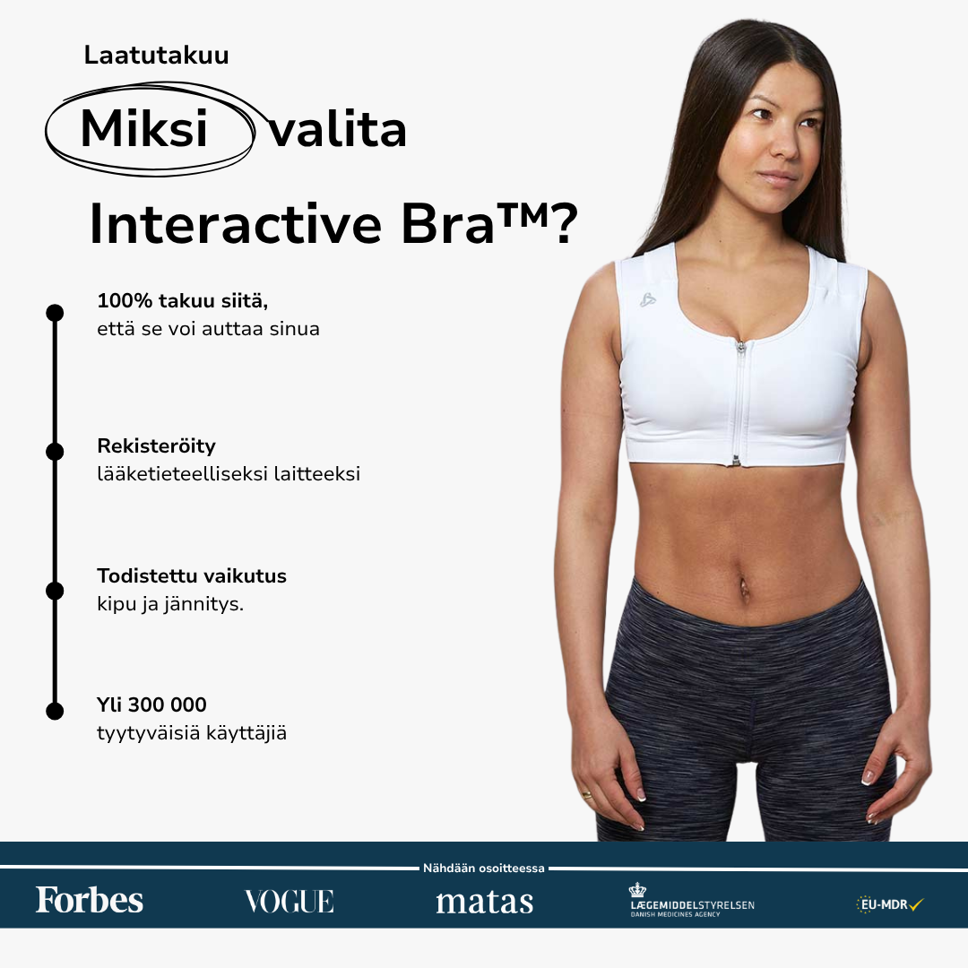 AlignMe Interactive Bra - Valkoinen (vain rajoitetut koot)