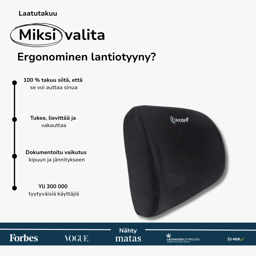 Ergonominen lantiotyyny