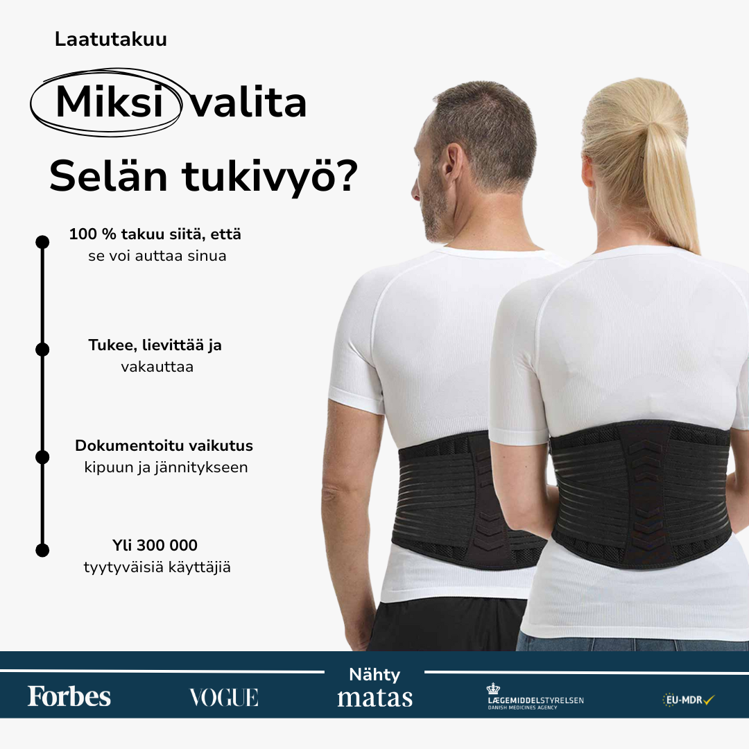 Selän tukivyö