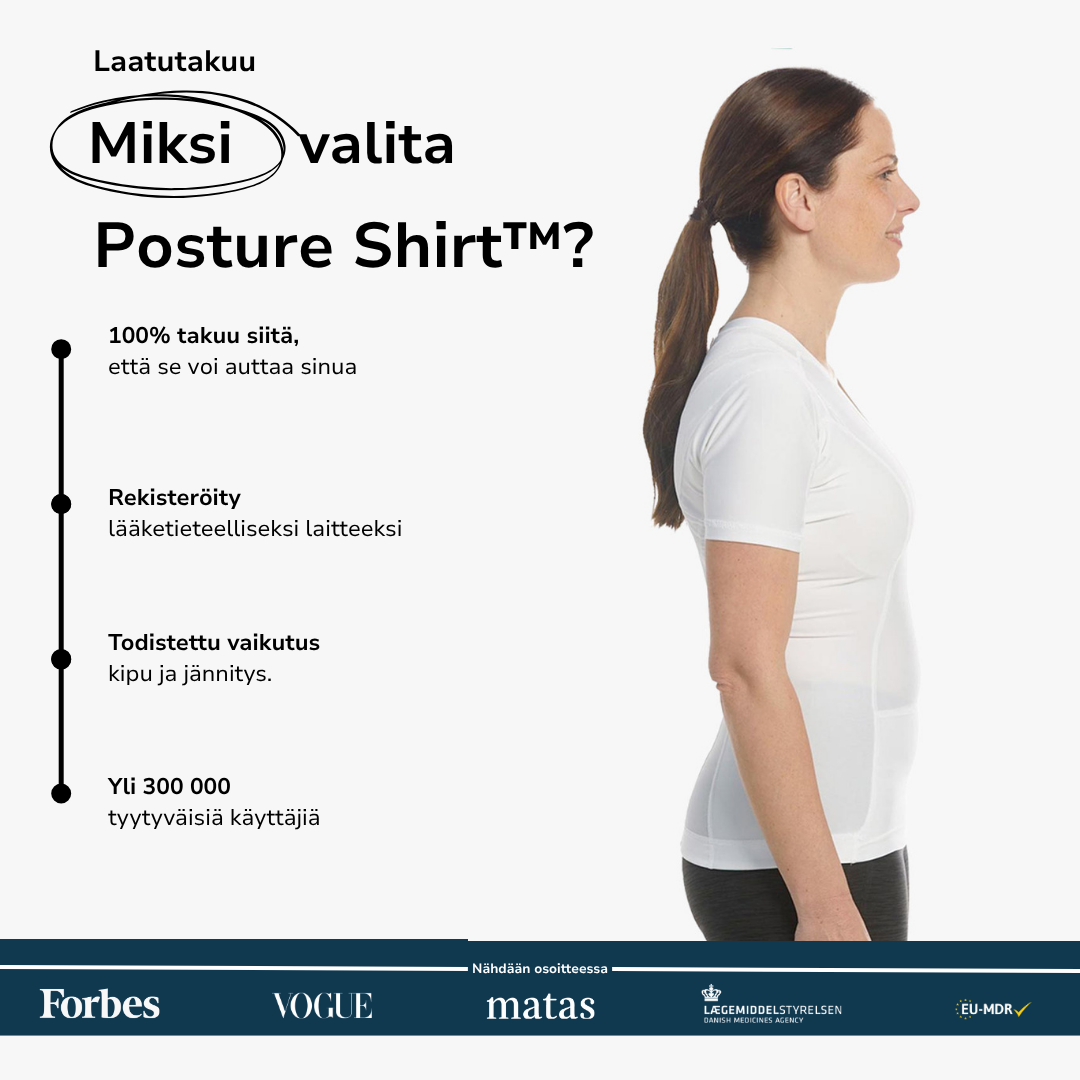 Women's Posture Shirt™ - Valkoinen