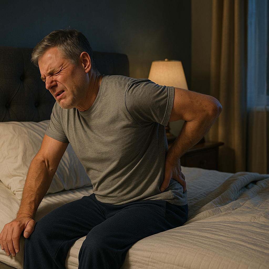 Herääkö alaselkäkipu yöllä? Näin saat unen takaisin