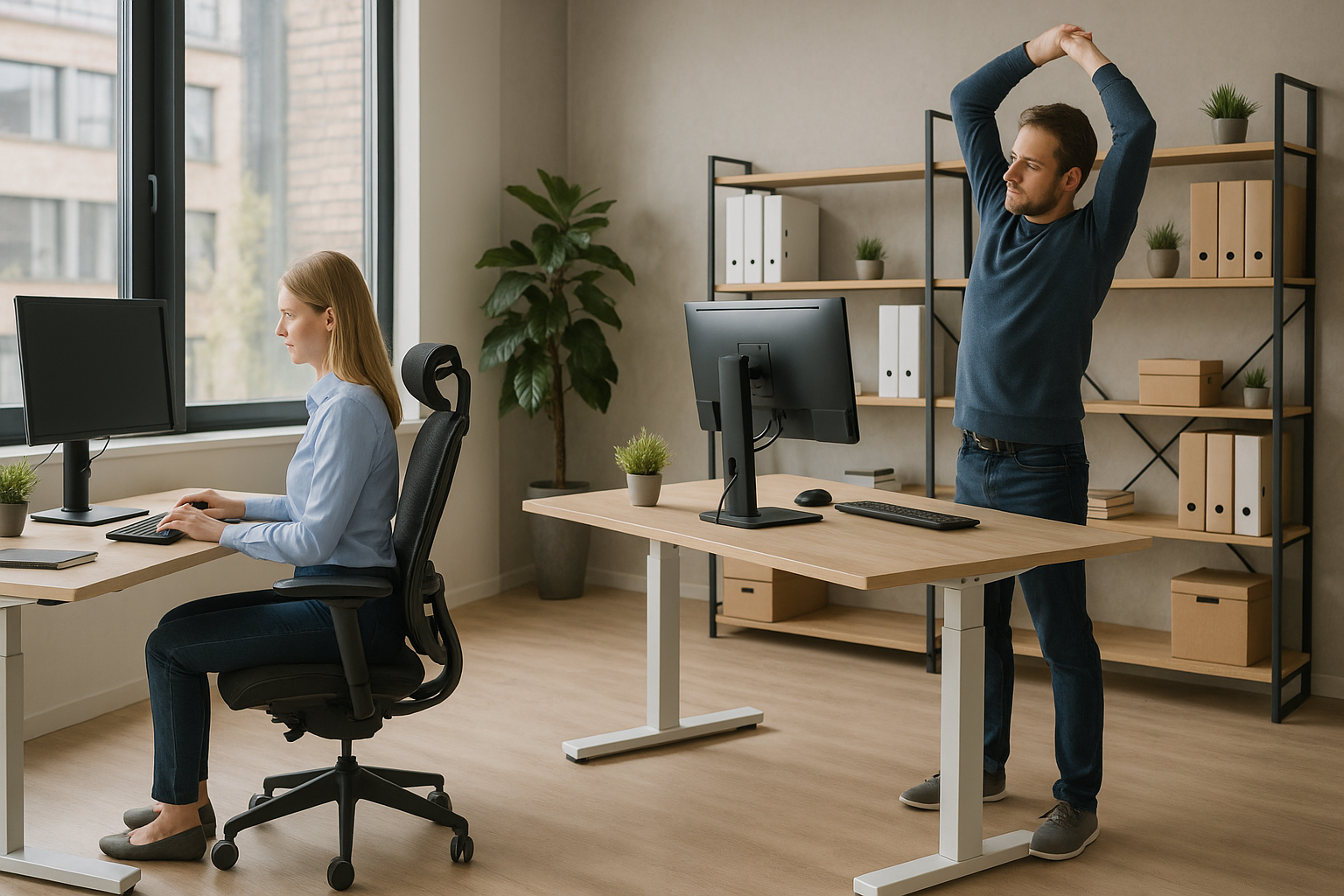 Ergonomia työpaikalla: tee työpäivistäsi mukavampia ja tuottavampia