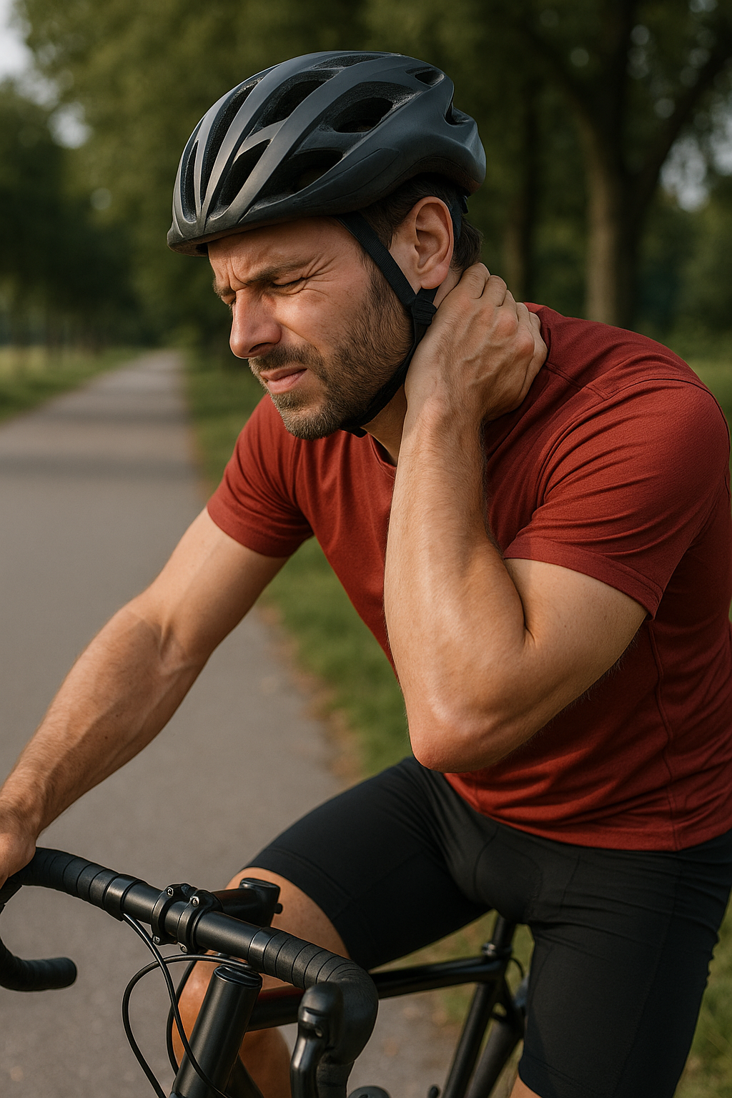 Rakenna mukavuutesi: vinkit niskakivun välttämiseen pyöräillessä