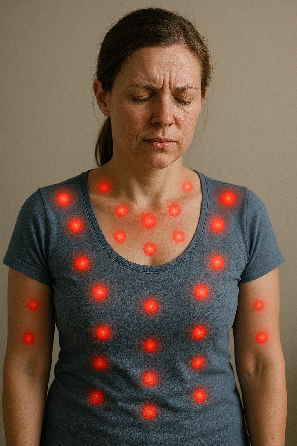 Löydä helpotusta: fibromyalgian kipupisteiden kartta ja hoitovinkit