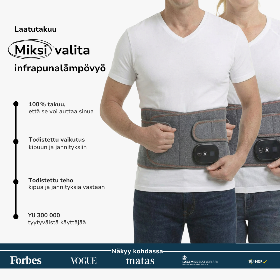 Infrapuna-lämmitysvyö