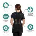 Women's Posture Shirt™ - Musta