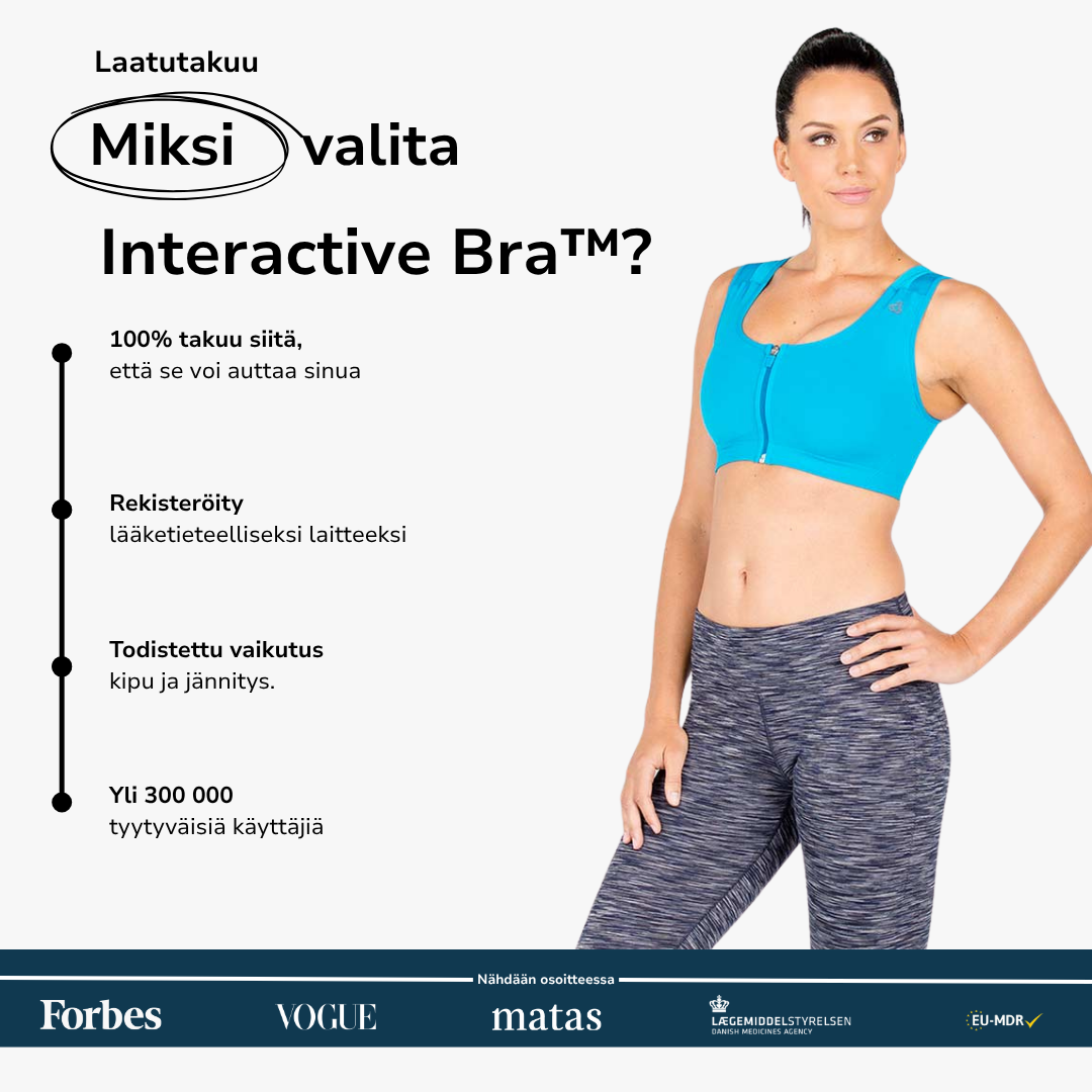 AlignMe Interactive Bra - Sininen (vain rajoitetut koot)