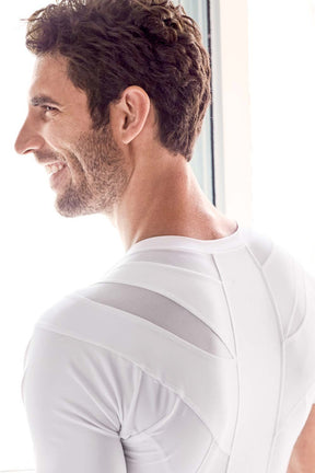 Men's Posture Shirt™ Zipper - Valkoinen