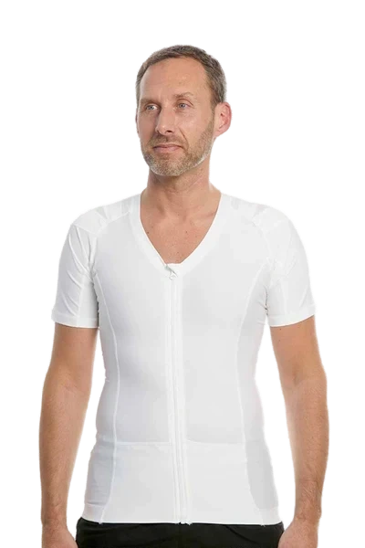 Men's Posture Shirt™ Zipper - Valkoinen