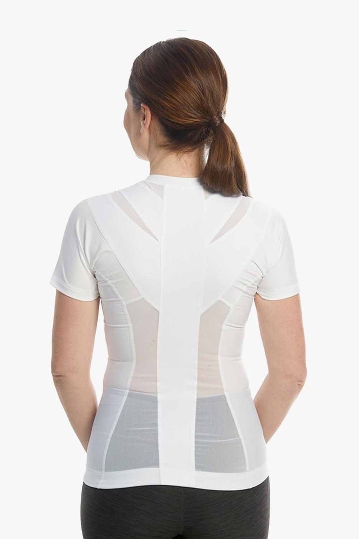 Women's Posture Shirt™ Zipper - Valkoinen C-STOCK